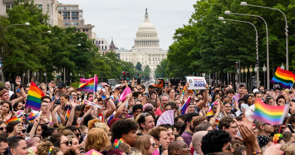 WorldPride is happening in Washington, D.C., from May 17 to June 8. (Photo courtesy of CBS and Getty)