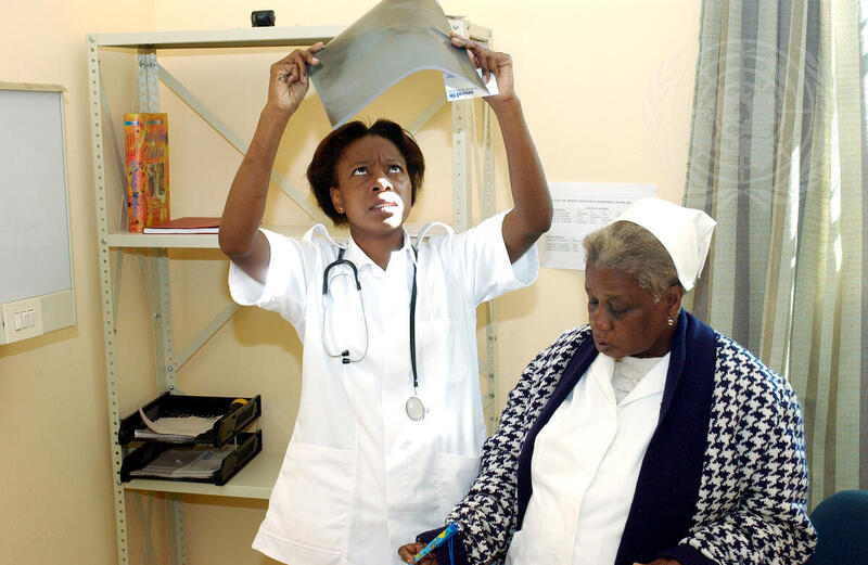 AIDS clinic in Mozambique (Photo courtesy of the UN)