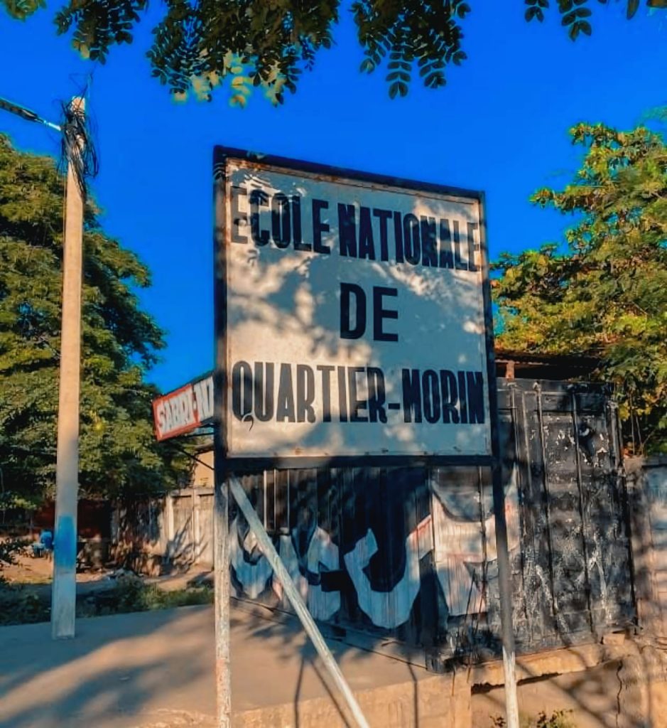 Haitian national school of Quartier-Morin (ING/@sikkrem)