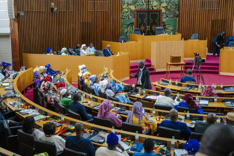Senegal's parliament (Carmen Abd Ali photo courtesy of AFP / SeneNews)