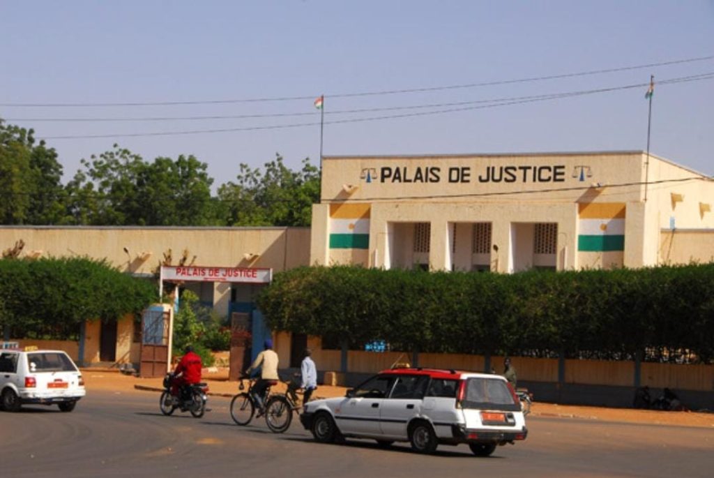 Courthouse in Niamey, the capital of Niger (Photograph by Brian Mac Morrow).