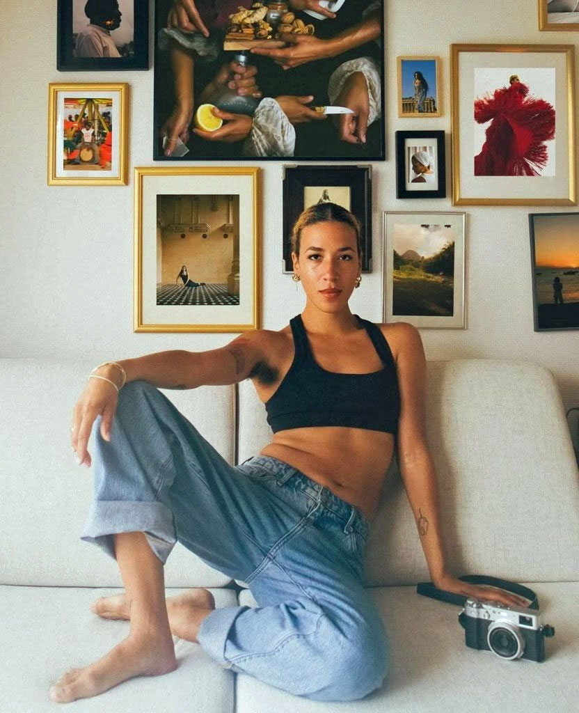 Self-portrait by Adeline Rapon (Instagram: @adelinerapon).