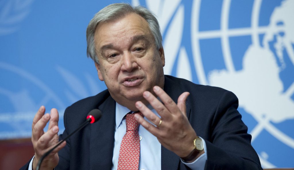 Antonio Guterres, secretary-general of the United Nations (Jean-Marc Ferré photo courtesy of the UN)
