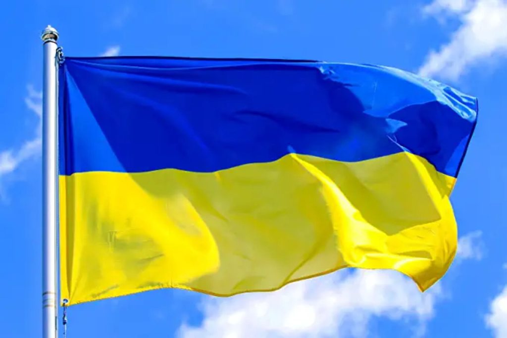Ukrainian flag