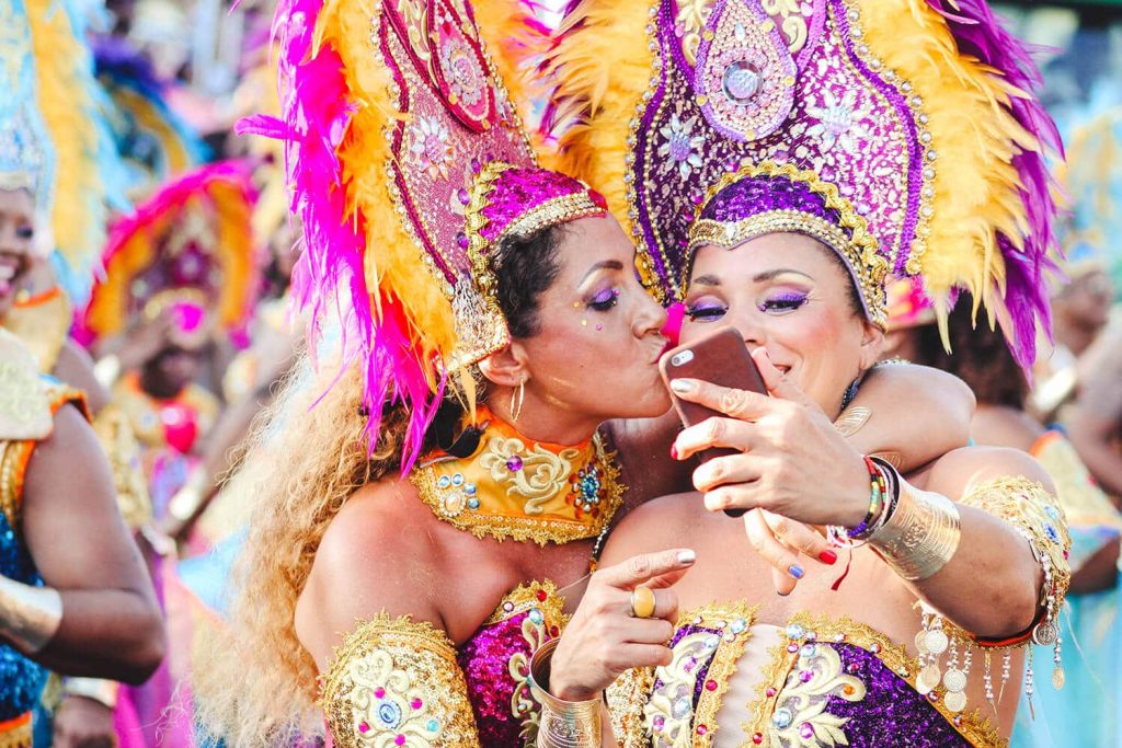 Saint Lucia carnival scene (Photo courtesy of Saint Lucia Tourist Authority)