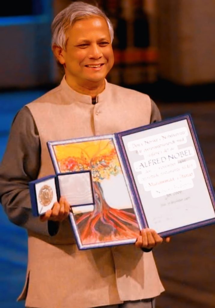 Muhammad Yunus, Nobel Prize for Peace in 2006 (@NBC)