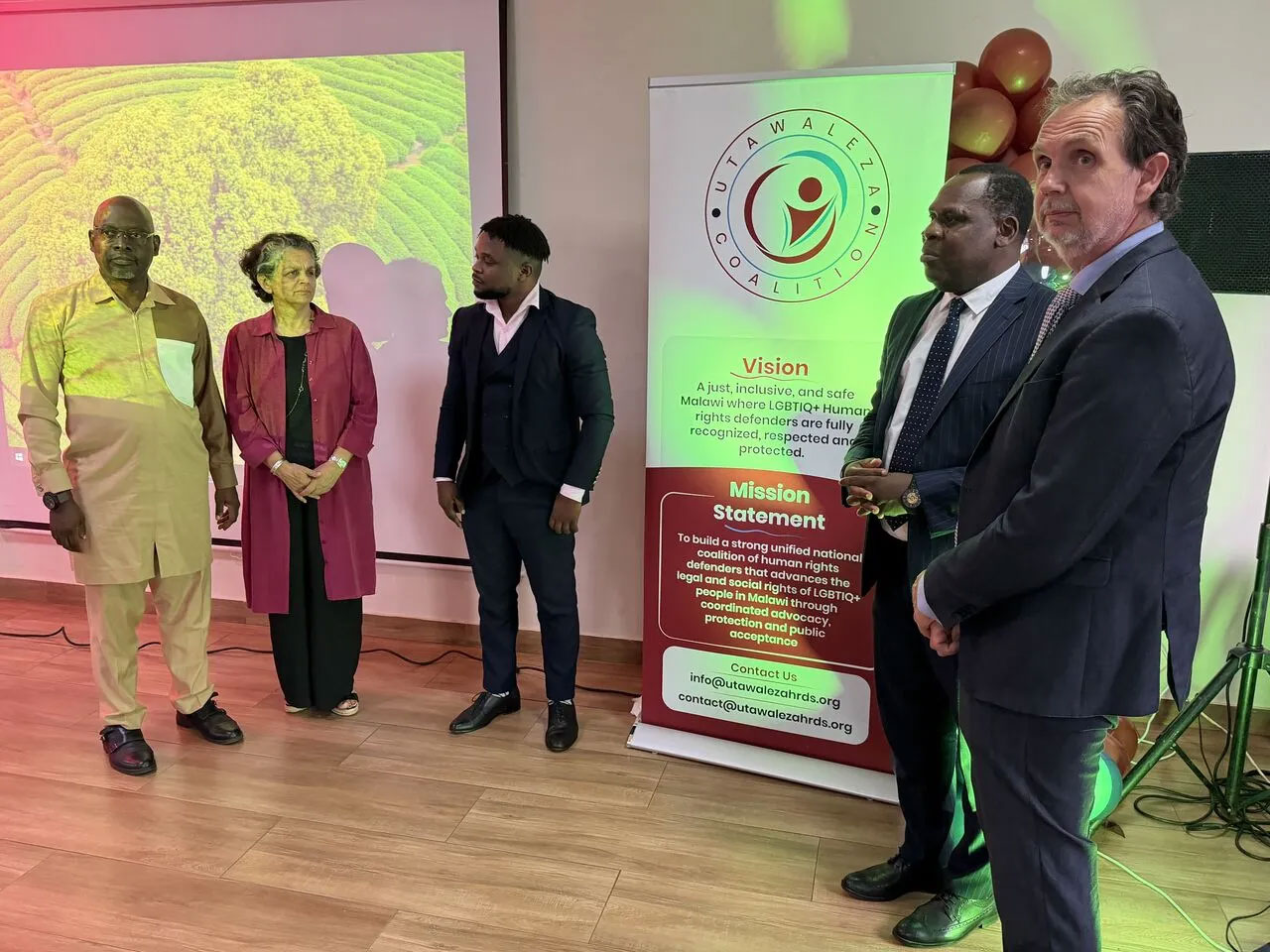 The launch of the Malawi coalition (Photo courtesy of Africa Brief)