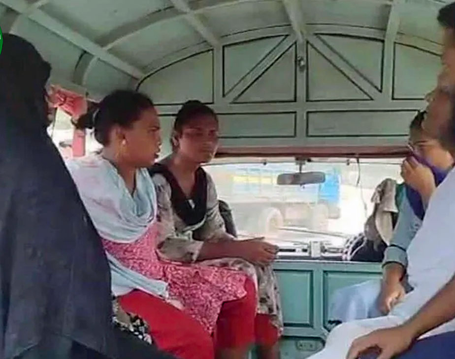 Group of hijras in custody after their arrest. (Photo courtesy of JMBF)