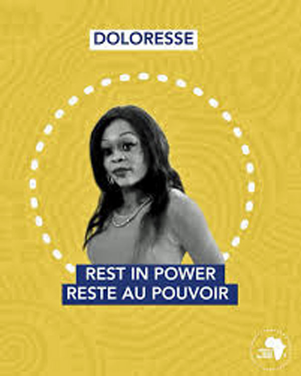 Memorial for Dolorres on Instagram