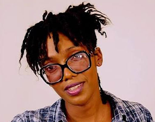 Kenyan trans rights advocate Audrey Mbugua (Photo NTV / YouTube)