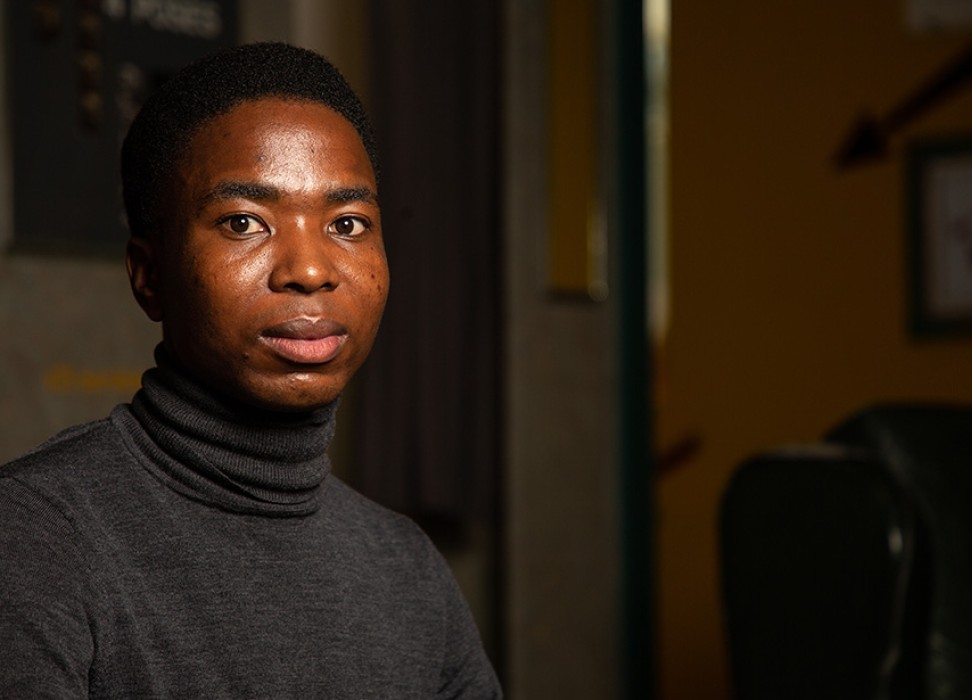 Letsweletse Motshidiemang was 21 years old when he filed a challenge to Botswana's sodomy laws that led to the decriminalization of homosexuality in the country in 2019. (Vincent Tremeau photo courtesy of OHCHR)