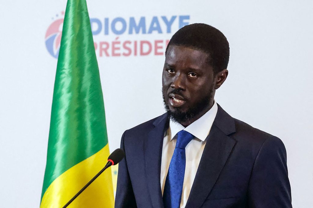 Senegal President Bassirou Diomaye Faye. (Photo courtesy of X/Twitter)