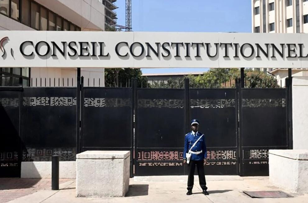 The headquarter of the Senegalese Constitutional Council in Dakar 