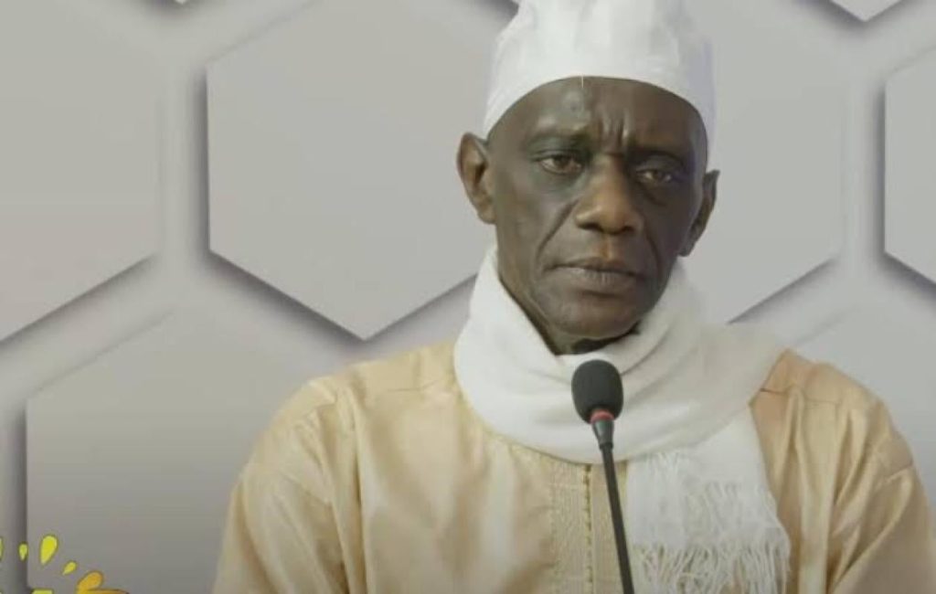 Mame Makhtar Guèye, leader of Senegal's anti-LGBT Islamist pressure group Jamra. (Photo courtesy of Seneweb)