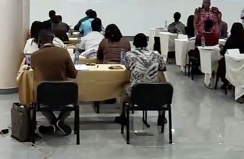 Queer youth leaders attend Rightify Ghana workshop. (Photo courtesy of Rightify Ghana)