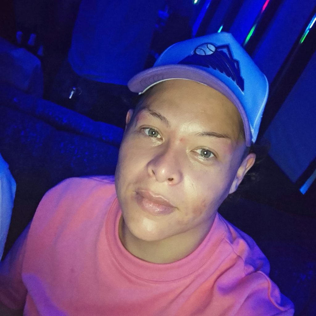 Trans woman Daniela Fuentes, deported to the Central African Republic, where she has no connection and doesn't speak the language. (Photo courtesy of AP)