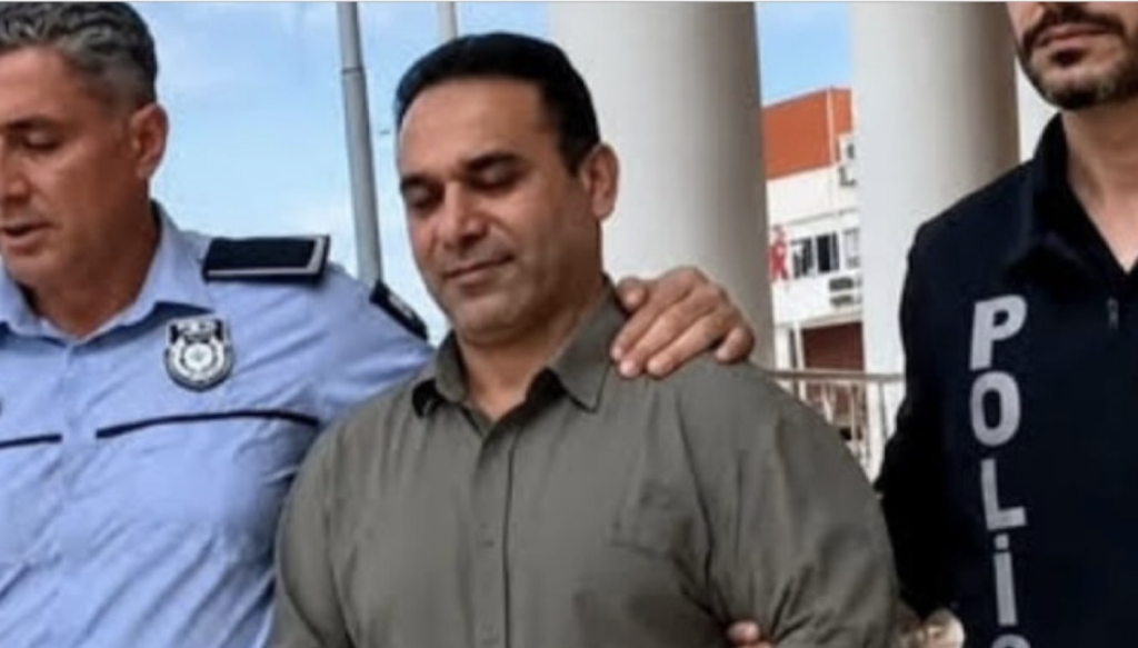 Ergun Sunmez received a six-month prison term from a North Cyprus court for assault and a hate crime. (Photo courtesy of Guncel Kibrisq)